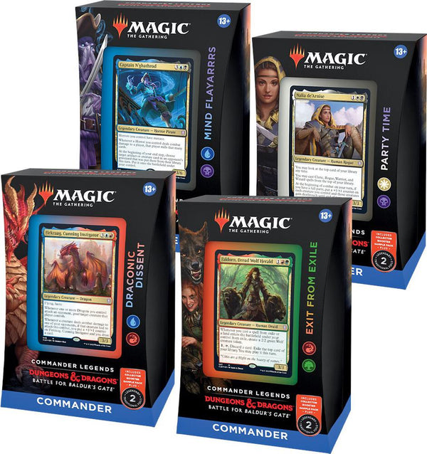 Commander Legends: Battle for Baldur's Gate - Commander Deck Display - Magic: The Gathering