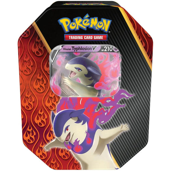 Divergent Powers Tin [Hisuian Typhlosion V] (International Version) - Pokémon