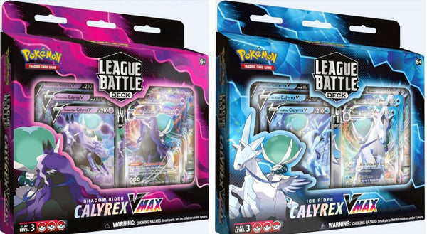 League Battle Deck [Shadow Rider/Ice Rider Calyrex VMAX] [Set of 2] - Pokémon
