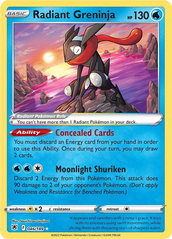 Radiant Greninja - Pokémon