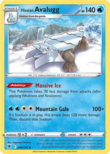 Hisuian Avalugg - Pokémon