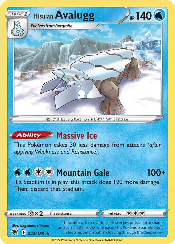 Hisuian Avalugg - Pokémon