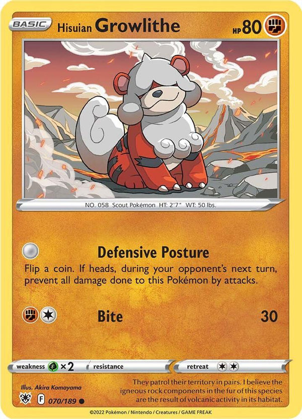 Hisuian Growlithe - Pokémon