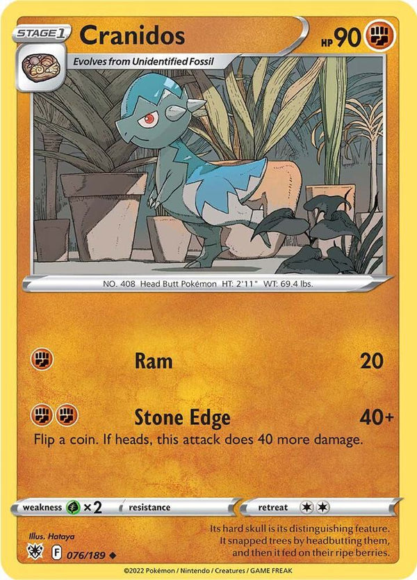 Cranidos - Pokémon