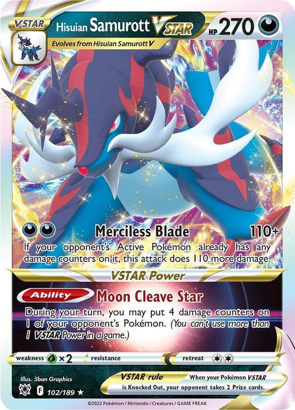 Hisuian Samurott VSTAR - Pokémon