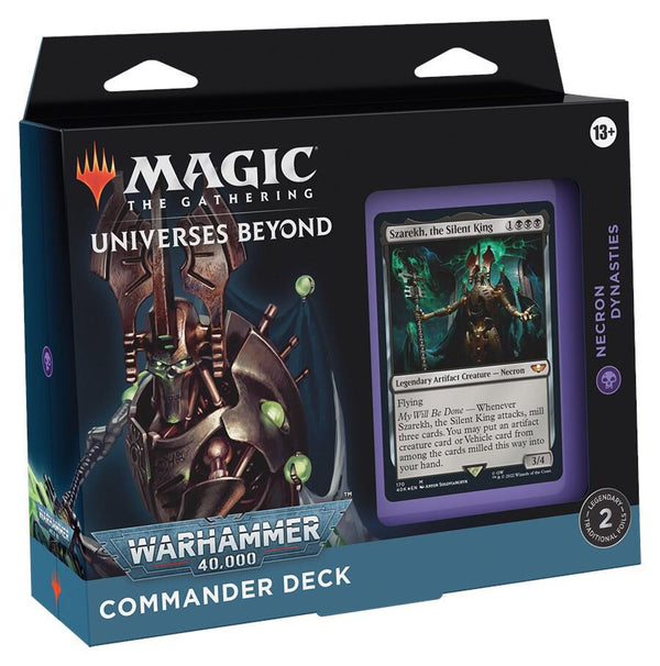 Universes Beyond: Warhammer 40,000 - Necron Dynasties Commander Deck - Magic: The Gathering