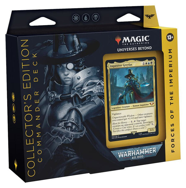 Universes Beyond: Warhammer 40,000 - Forces of the Imperium Commander Deck (Collector's Edition) - Magic: The Gathering