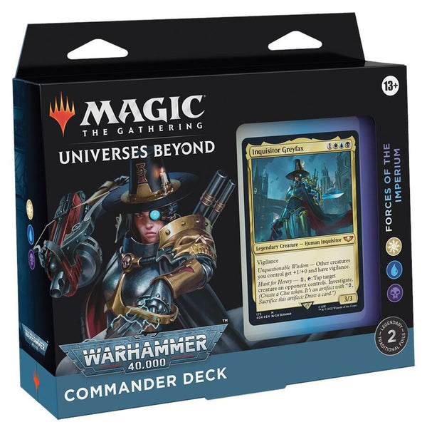 Universes Beyond: Warhammer 40,000 - Forces of the Imperium Commander Deck - Magic: The Gathering