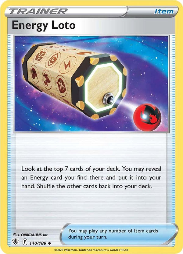 Energy Loto - Pokémon
