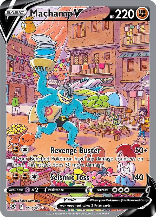 Machamp V (Alternate Full Art) - Pokémon