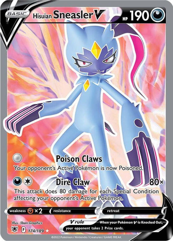 Hisuian Sneasler V (Full Art) - Pokémon