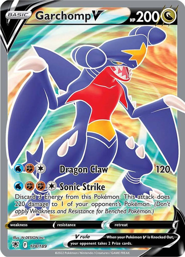 Garchomp V (Full Art) - Pokémon