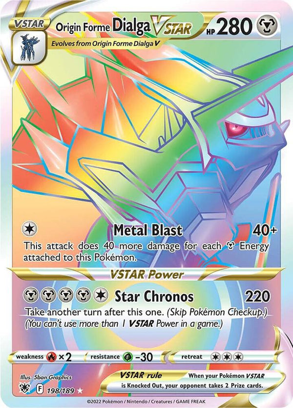 Origin Forme Dialga VSTAR - 198/189 (Secret) - Pokémon
