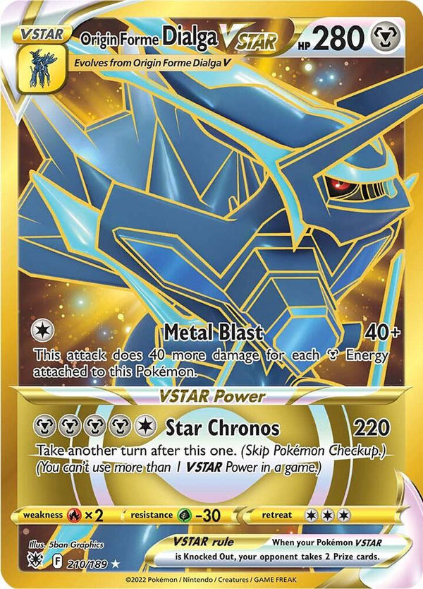 Origin Forme Dialga VSTAR - 210/189 (Secret) - Pokémon