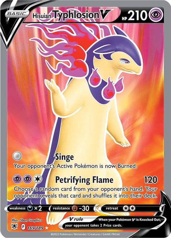 Hisuian Typhlosion V (Full Art) - Pokémon