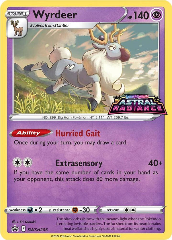 Wyrdeer - SWSH206 - Pokémon