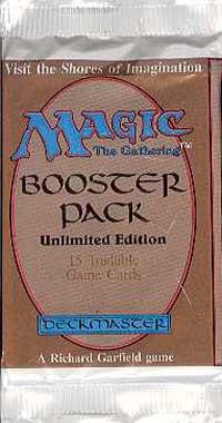 Unlimited Edition - Booster Pack - Magic: The Gathering