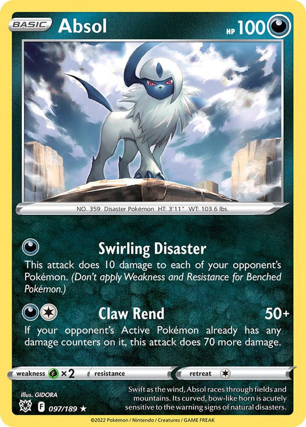 Absol - 097/189 - Pokémon