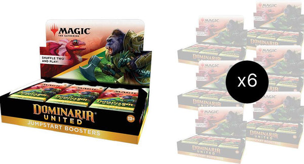 Dominaria United - Jumpstart Booster Box Case - Magic: The Gathering