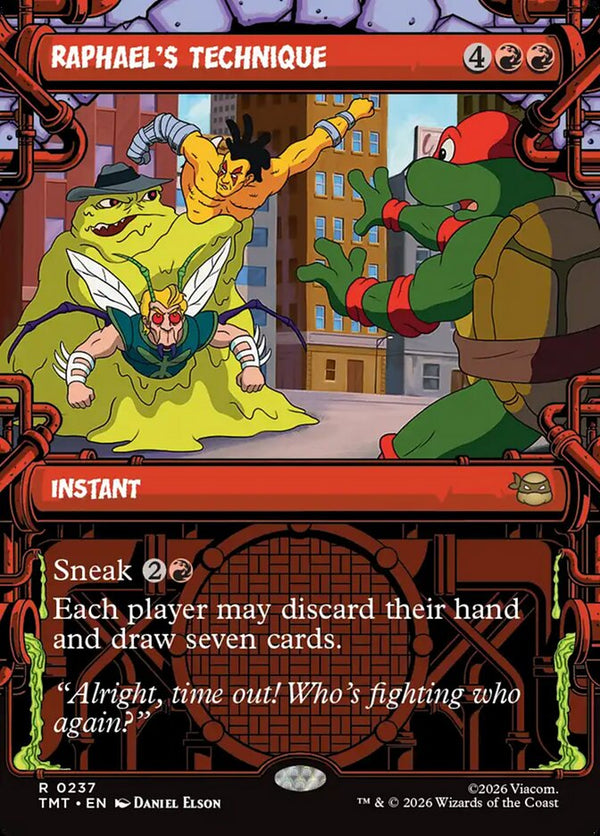Raphael's Technique (Showcase) - Magic: The Gathering