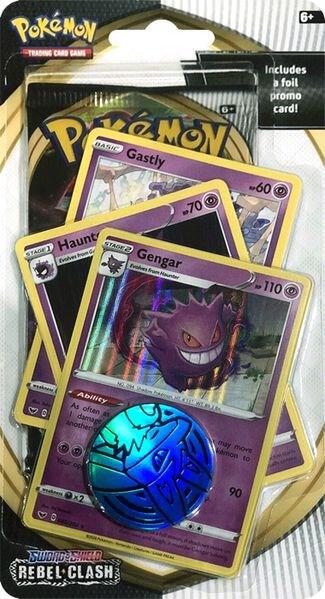 Rebel Clash Premium Checklane Blister [Gengar] - Pokémon