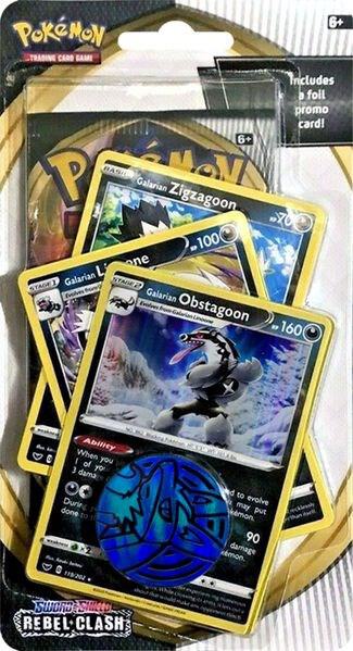 Rebel Clash Premium Checklane Blister [Galarian Obstagoon] - Pokémon