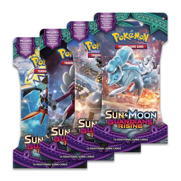 Guardians Rising Booster Pack Art Bundle [Set of 5] - Pokémon
