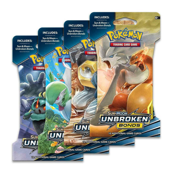 Unbroken Bonds Sleeved Booster Pack Art Bundle [Set of 4] - Pokémon