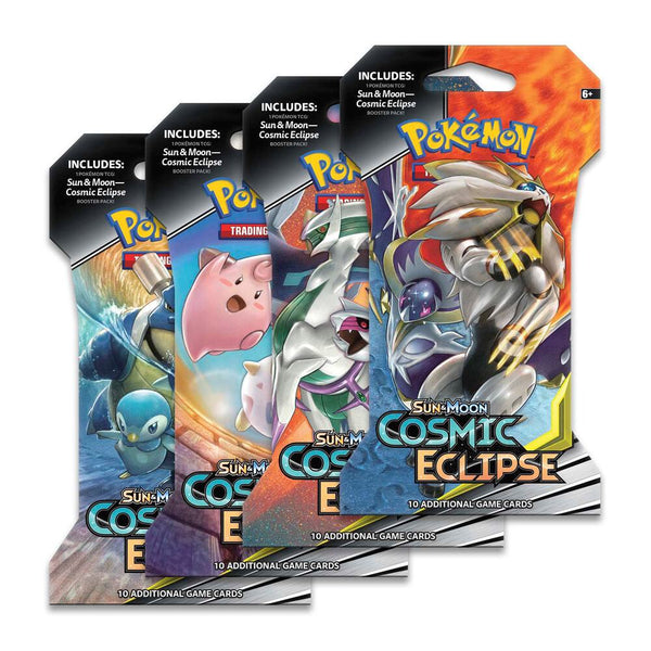 Cosmic Eclipse Sleeved Booster Pack Art Bundle [Set of 4] - Pokémon