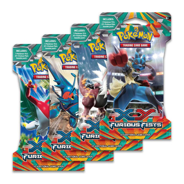 Furious Fists Sleeved Booster Pack Art Bundle [Set of 4] - Pokémon