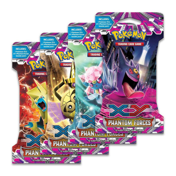 Phantom Forces Sleeved Booster Pack Art Bundle [Set of 4] - Pokémon