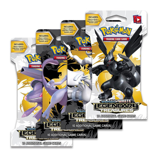 Legendary Treasures Sleeved Booster Pack Art Bundle [Set of 4] - Pokémon