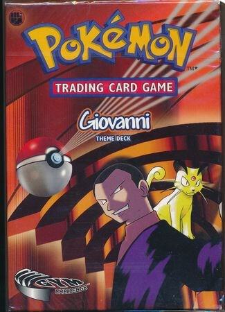 Gym Challenge Theme Deck - "Giovanni" - Pokémon