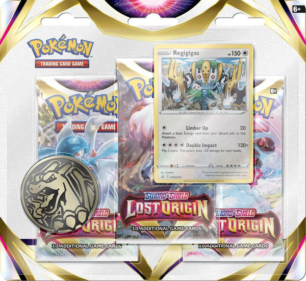 Lost Origin 3 Pack Blister [Regigigas] - Pokémon