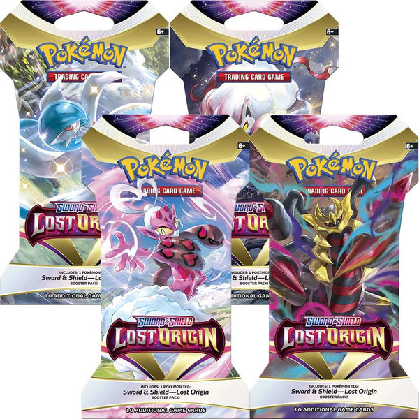 Lost Origin Sleeved Booster Pack Art Bundle [Set of 4] - Pokémon