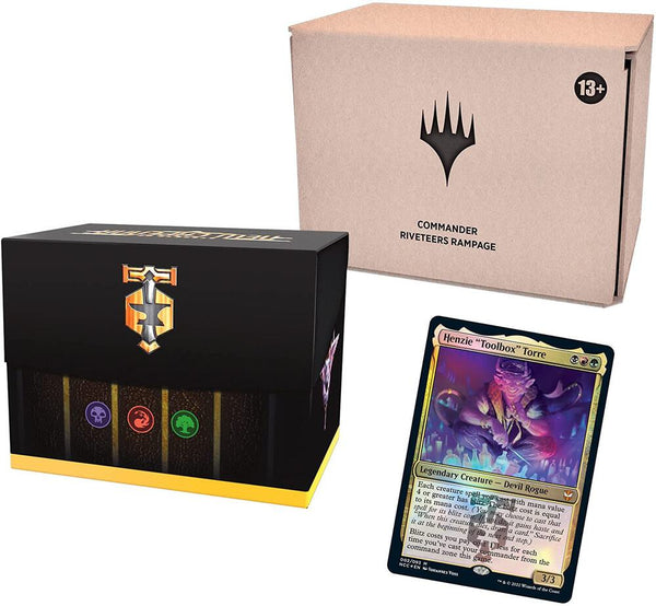 Streets of New Capenna Commander Deck - Riveteers Rampage (Minimal Packaging) - Magic: The Gathering