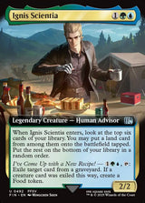 Ignis Scientia (Extended Art) - Magic: The Gathering