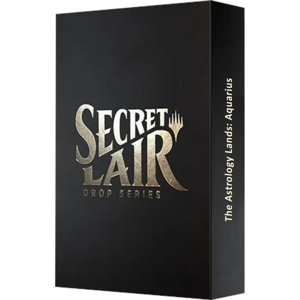Secret Lair Drop: Astrology Lands (Aquarius) - Non-Foil Edition - Magic: The Gathering