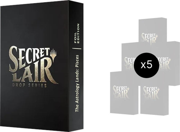 Secret Lair: Astrology Lands (Pisces) Bundle - Traditional Foil Edition - Magic: The Gathering