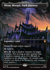 Minas Morgul, Dark Fortress (Borderless) - Magic: The Gathering