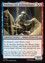 Professor Zei, Anthropologist - Magic: The Gathering