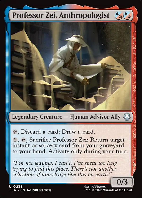 Professor Zei, Anthropologist - Magic: The Gathering