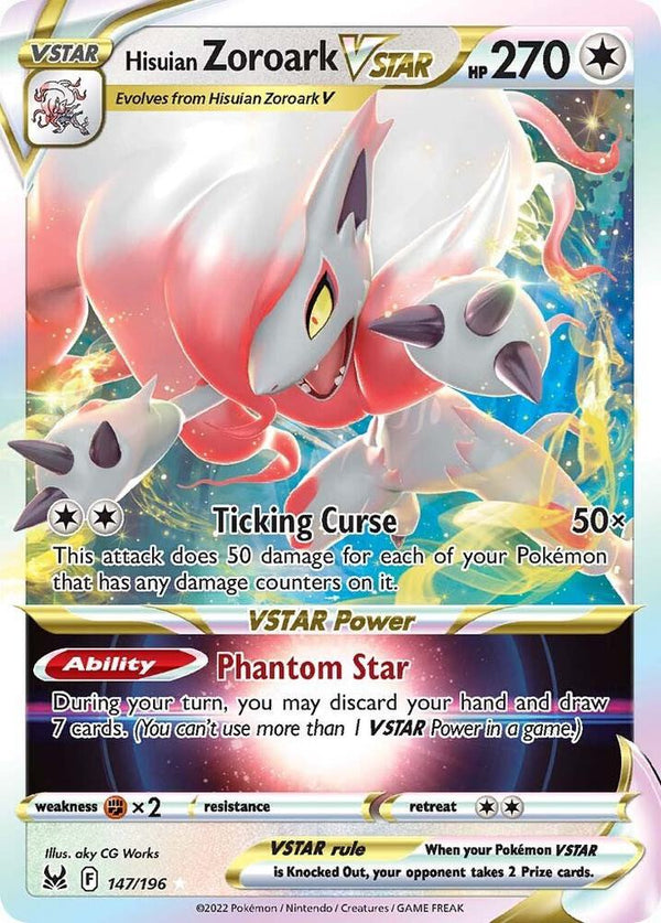 Hisuian Zoroark VSTAR - Pokémon