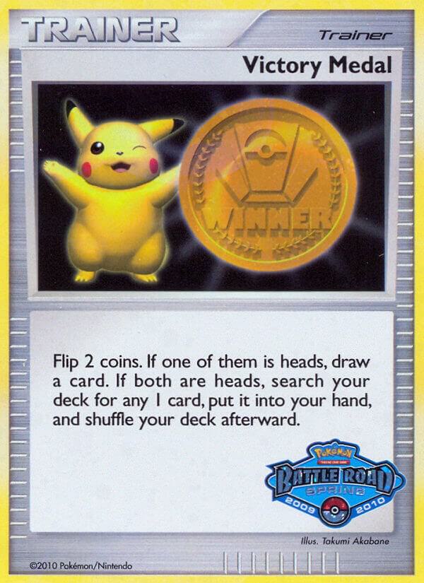 Victory Medal - 2009-2010 (Battle Road Spring) - Pokémon