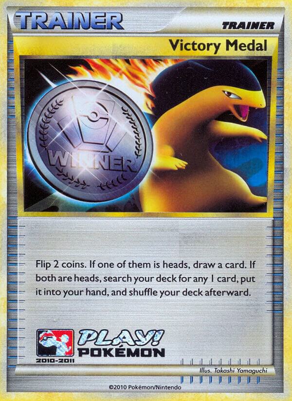 Victory Medal - 2010-2011 (Battle Road Autumn) - Pokémon