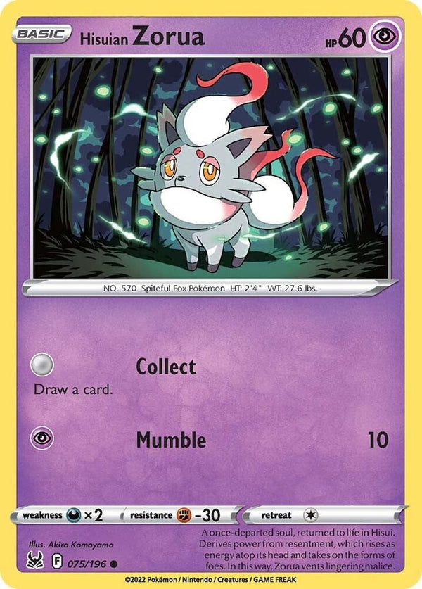 Hisuian Zorua - Pokémon