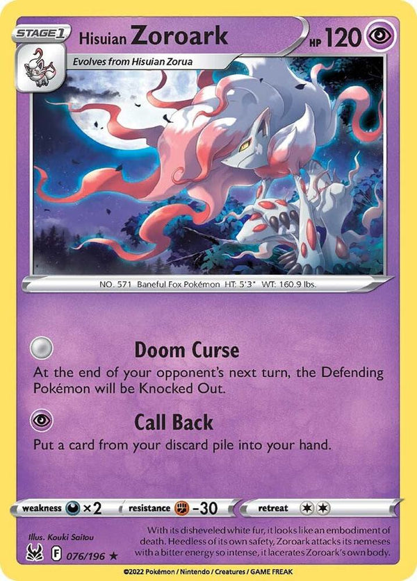 Hisuian Zoroark - Pokémon
