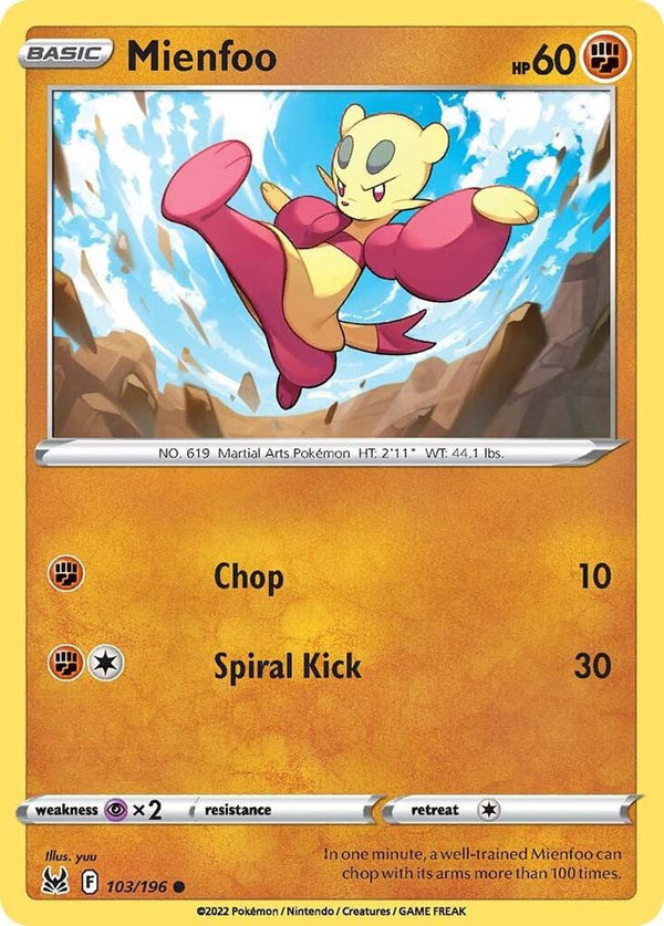 Mienfoo - Pokémon