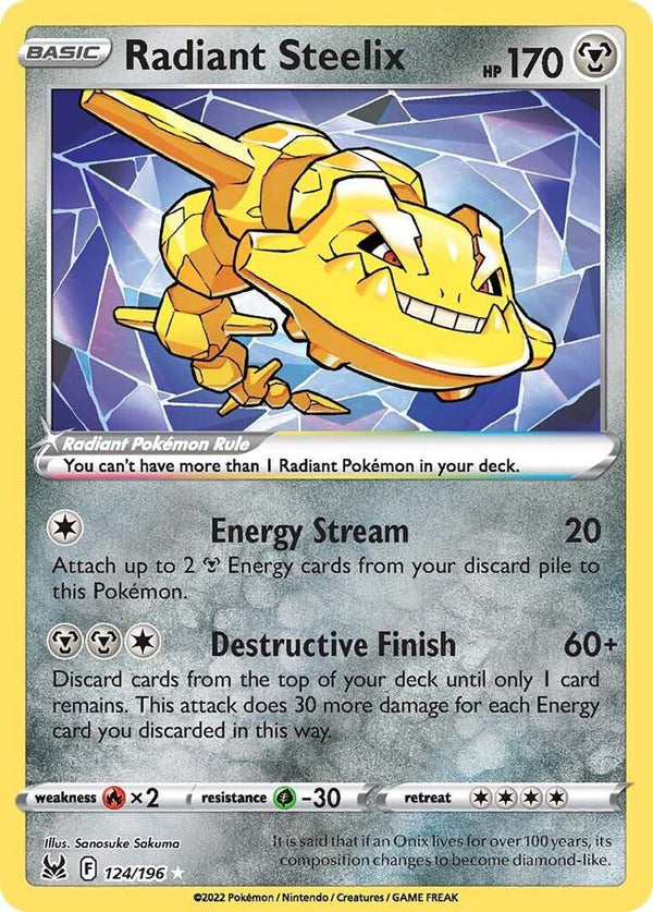 Radiant Steelix - Pokémon