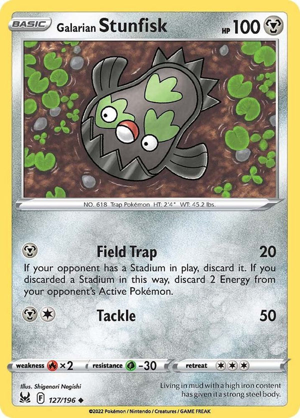 Galarian Stunfisk - Pokémon